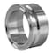 Steel & Obrien 2" Tri-Clamp x Sch 10 Pipe Weld - 1-1/8" Long 304SS 19MPX-2-304 - alternate 1